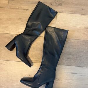 Next Black Heeled Boots for Women
